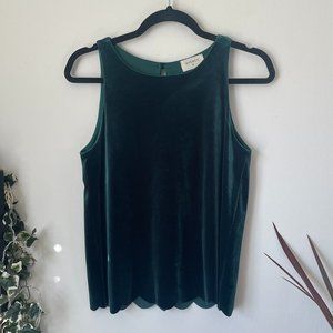 Everly Scalloped Tank Top